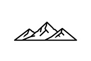 50 Mountain Landscape Silhouette Bun, an Illustration by Designer_Momina (Thumbnail 44 of 51)