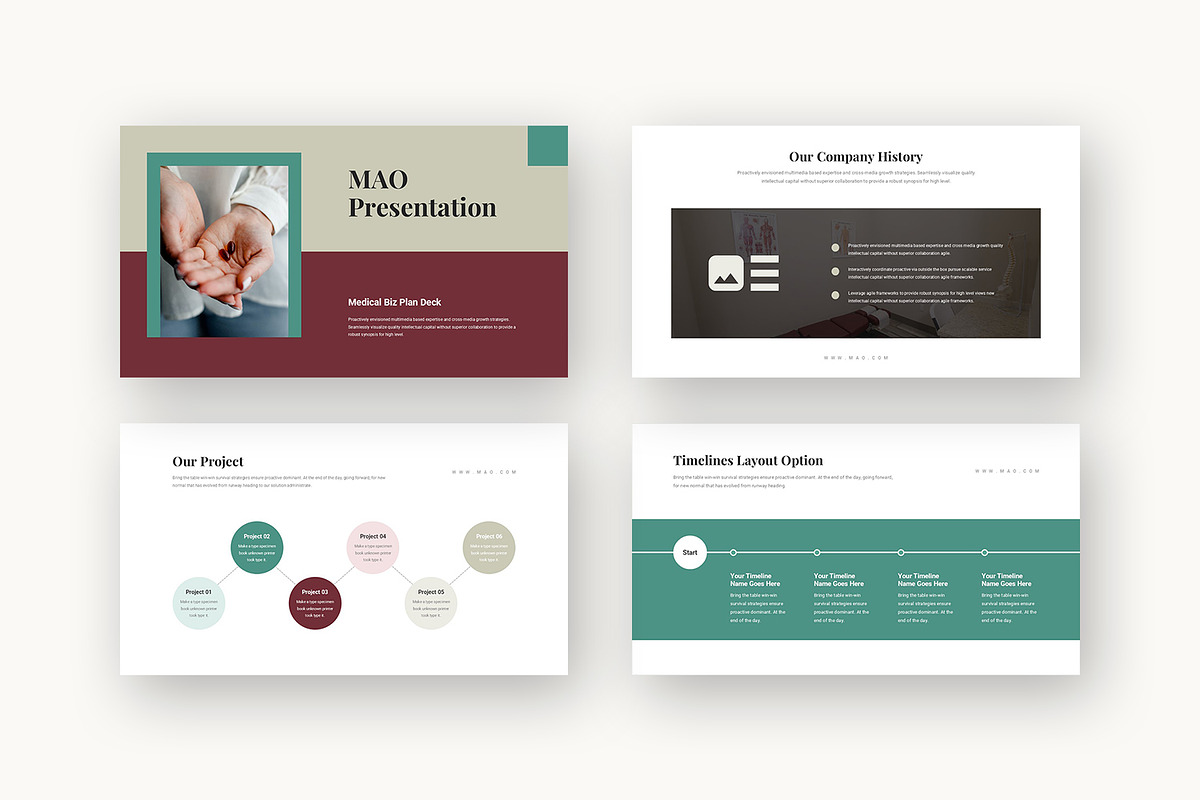 Mao : Medical Biz Plan Google Slides, a Presentation Template by Punkl Camp (Photo 2 of 16)