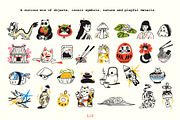 Wonders of Asia: 55 illustrations, an Object Illustration by Olly Kava (Thumbnail 3 of 9)