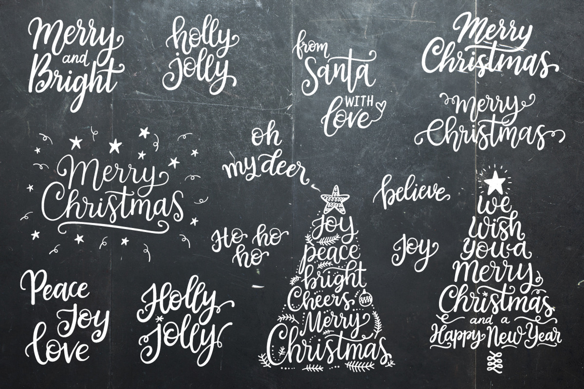 Christmas Overlays Set from Santa, a Graphic by Hala (Photo 1 of 5)