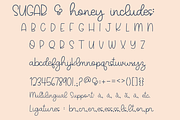 Sugar & Honey, Cute Handwritten, a Script Font by Designing Digitals (Thumbnail 2 of 9)
