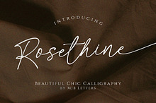 Rosethine | Chic Calligraphy