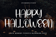 Happy Halloween, a Handwritten Font by FreshTypeINK (Thumbnail 1 of 8)