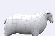 3DRT - Domestic animals - Sheep, an Animal 3D Model by 3DRT.com (Thumbnail 1 of 3)