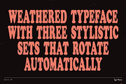 Bernie TM – XXX-Bold Cozy Type, a Serif Font by Type Mania (Thumbnail 2 of 11)