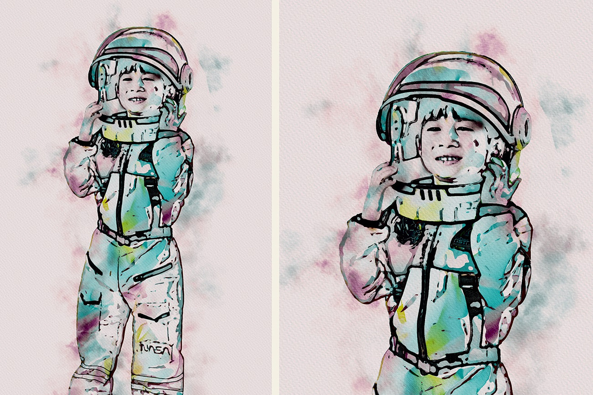 Advance Watercolor Effect, an Action Add-On by MRI STUDIO (Photo 6 of 16)