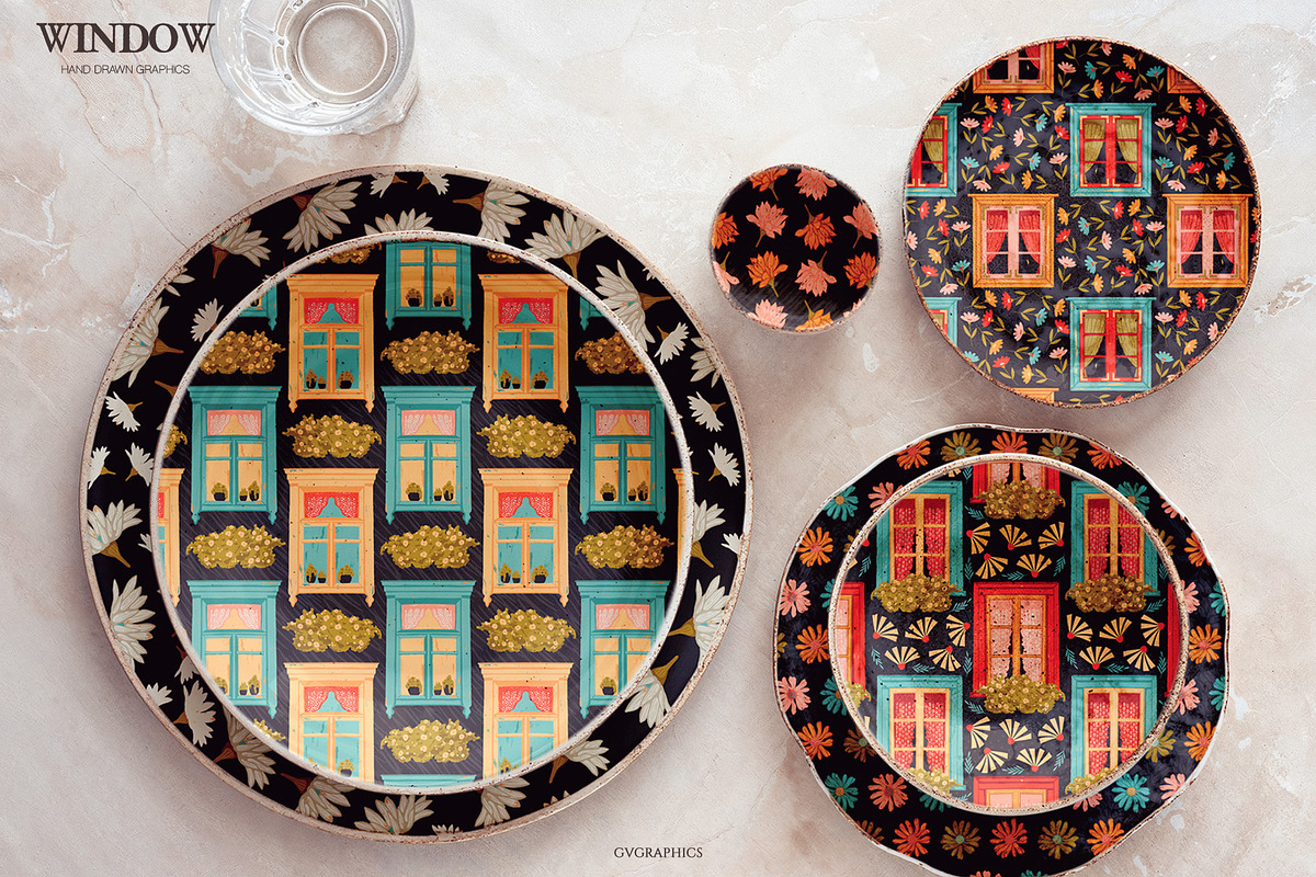 WINDOW | Patterns and Illustrations, a Pattern Graphic by GVGraphics (Photo 18 of 18)