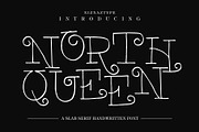 North Queen - Slab Serif Font, a Slab Serif Font by nIznaztype (Thumbnail 1 of 4)