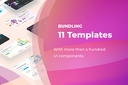 Nirwana HTML Landing Page Collection, a HTML Template by UInstrument (Thumbnail 2 of 19)