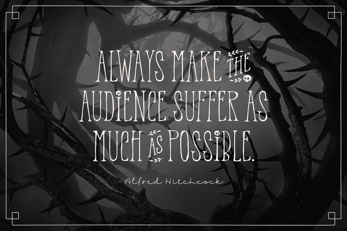Midnight Stroll Font, a Serif Font by Denise Chandler (Photo 3 of 7)