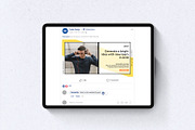 Bold Post Banners, a Social Media Template by Analogi Studio (Thumbnail 7 of 7)