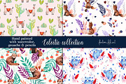 Hand painted Animal patterns, a Pattern Graphic by Fantom Fifi Art (Thumbnail 5 of 7)