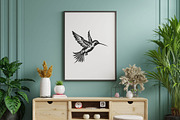 Humming Bird Vector Bundle, an Animal Illustration by DIYnArtShop (Thumbnail 2 of 6)