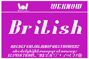 oceanography font, a Font by weknow (Thumbnail 5 of 5)