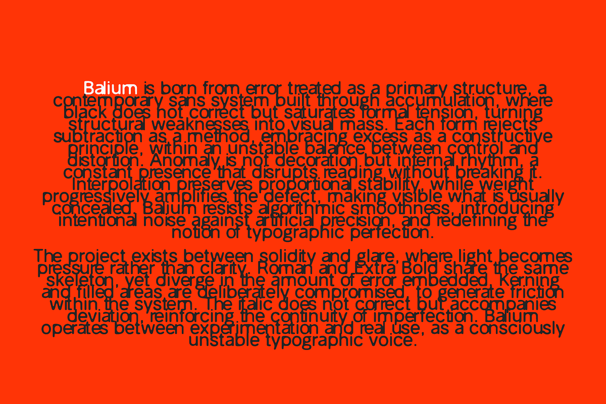 Balium Blur, a Sans Serif Font by Unio Designs (Photo 5 of 13)
