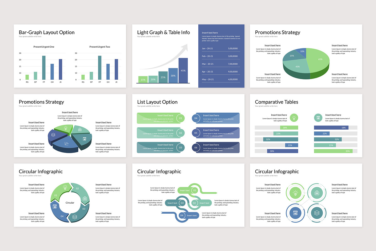 Business Plan Infographic PowerPoint, a Presentation Template by ...