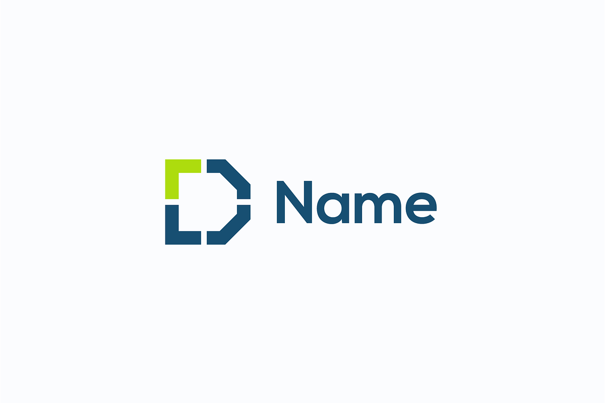 D Name logo, a Branding & Logo Template by Vitalliy (Photo 1 of 2)