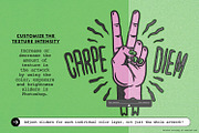 Risoprint Risograph Texture Creator, a Layer Style Add-On by mockstar (Thumbnail 6 of 7)