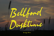 Bellford Dusktime | Retro Script