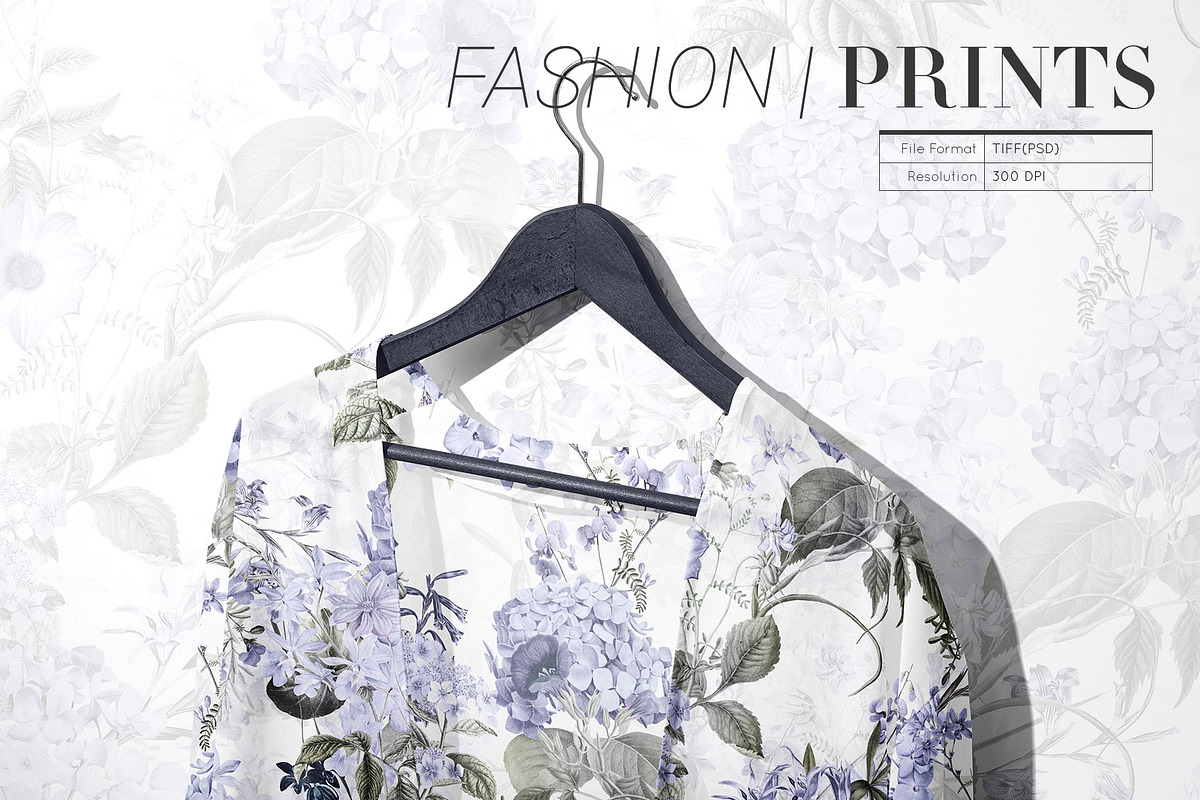 Hortensis, Elegant & Luxury Prints!, a Pattern Graphic by Pink Linen (Photo 9 of 14)