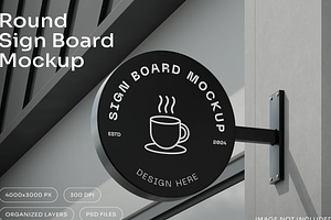 Sign Mockup, an Advertising Mockup by graphicsauce