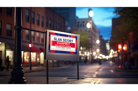vote political sign template ai, a Transportation Photo by pikepicture