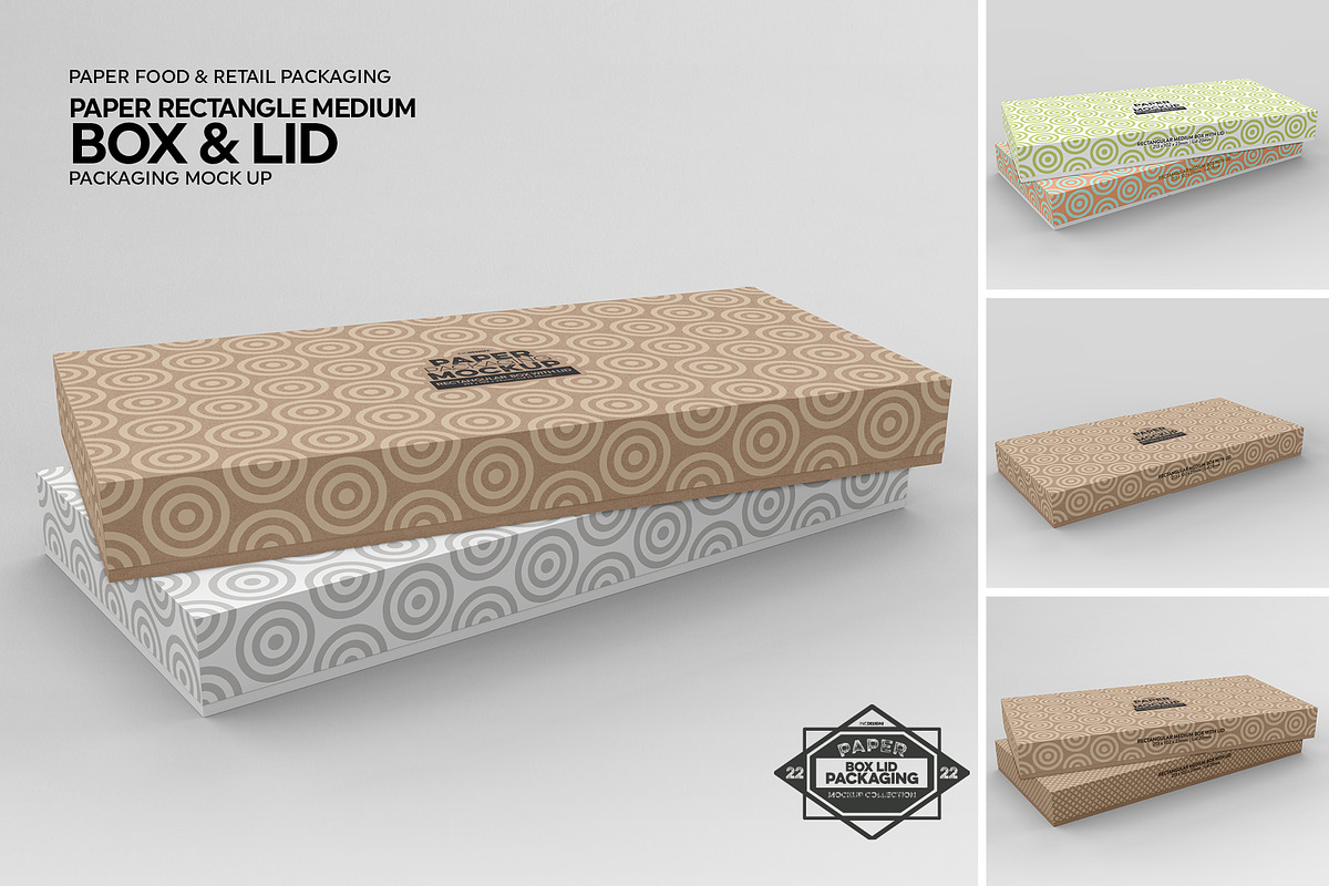 VOL. 22 Paper Box Packaging Mockups, a Cups & Container Mockup by INCDesign (Photo 13 of 14)