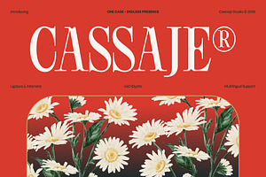 Cassaje – One Case Endless Presence