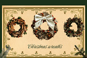 Merry Vintage Christmas Set, an Object Graphic by Anzhelika (Thumbnail 2 of 9)