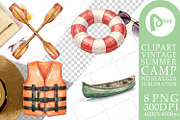 Vintage Summer Camp Sublimation, a Decorative Illustration by Artnoy (Thumbnail 14 of 18)