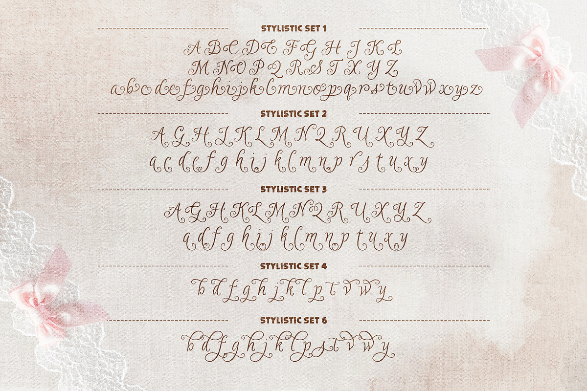 Sparkling Fairy - Whimsical Script, a Script Font by Sarid Ezra (Photo 10 of 11)