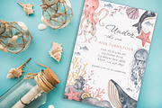 Under the sea, an Illustration by NellyaEgorova (Thumbnail 7 of 13)
