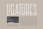 Fishtail font and mockup, a Serif Font by Gleb Guralnyk (Thumbnail 5 of 6)