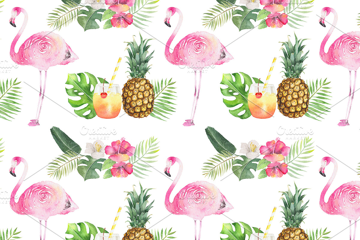 Tropical Pattern Collection, an Illustration by Vivitta (Photo 4 of 12)