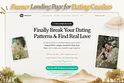 DatingCoach - Framer Landing Page, a Landing Page Template by hueMubin (Thumbnail 1 of 8)