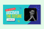 Discover The Future Web Banner Ads, a Social Media Template by CreativeShaper (Thumbnail 2 of 4)