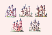 Fantasy Castle PNG Clipart, a Decorative Illustration by jvxvxnism (Thumbnail 2 of 6)