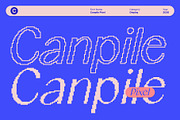 Canpile Pixel, a Sans Serif Font by Craft Supply Co. (Thumbnail 1 of 8)