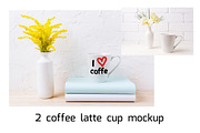 SALE! Coffee mug mockup bundle, a Cups & Container Mockup by TasiPas (Thumbnail 4 of 6)
