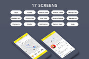 Taxi Booking App UI Kit, an UI Kit Template by App Innovation (Thumbnail 4 of 7)