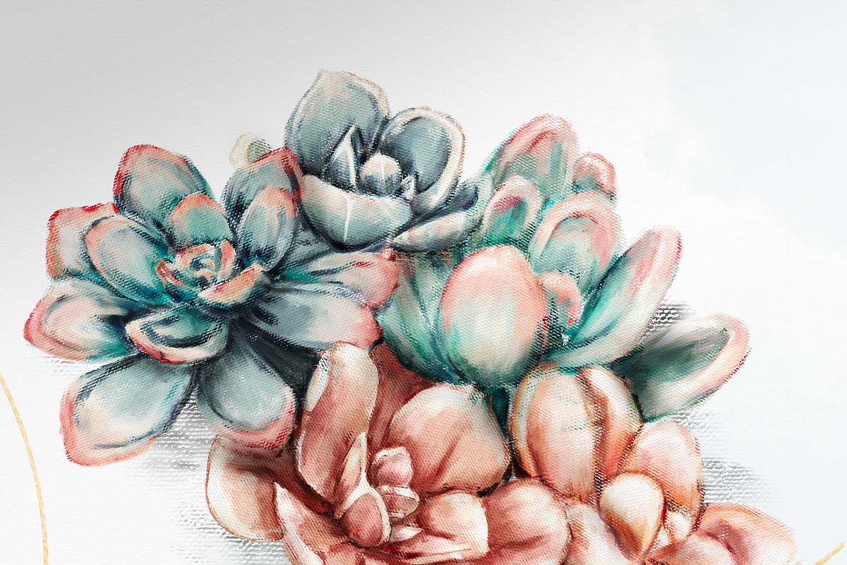 Succulent Builder Procreate Brushkit, a Brush Add-On by Wooly Pronto (Photo 6 of 7)
