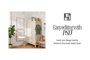 Two Frame Mockup For Nursery Art, a Mockup by First Impression Mockups (Thumbnail 2 of 4)