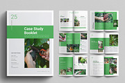 Case Study Booklet Template, a Brochure Template by TemplatesForest (Thumbnail 1 of 2)