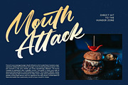 Kinetic Motion Modern Brush Font, a Script Font by Letterena Studios Script (Thumbnail 3 of 20)