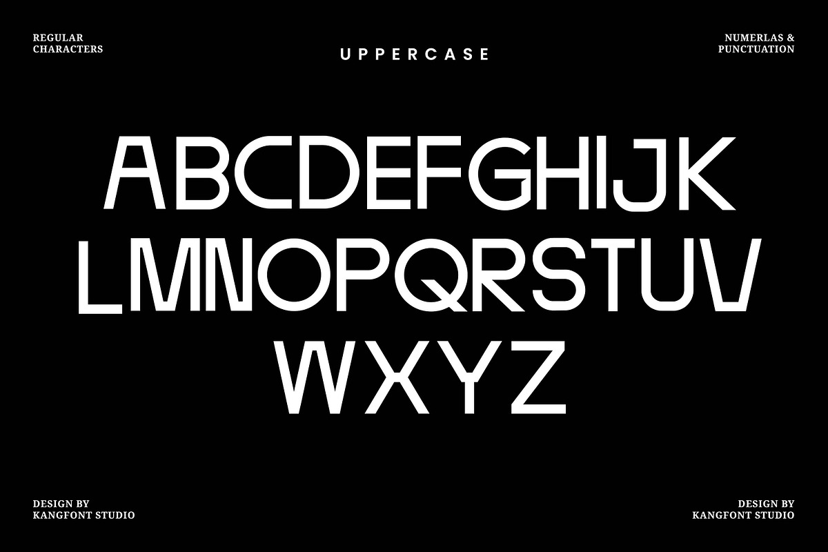 Nebro – Sans Serif Font, a Sans Serif Font by kangfont Studio (Photo 2 of 10)