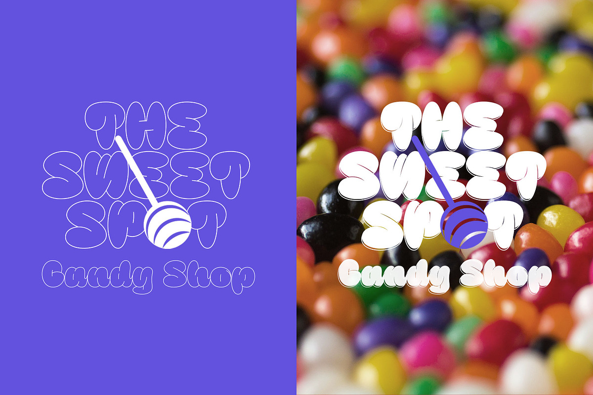 Mango Chunks | Bubble Font, a Handwritten Font by Lemonthe (Photo 5 of 8)