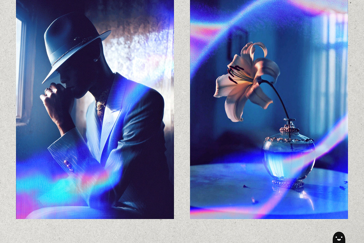 Liquid Flame Holographic Overlays, a Texture Graphic by PhotoSpirit (Photo 2 of 8)