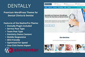 Dentally - Premium WordPress Theme