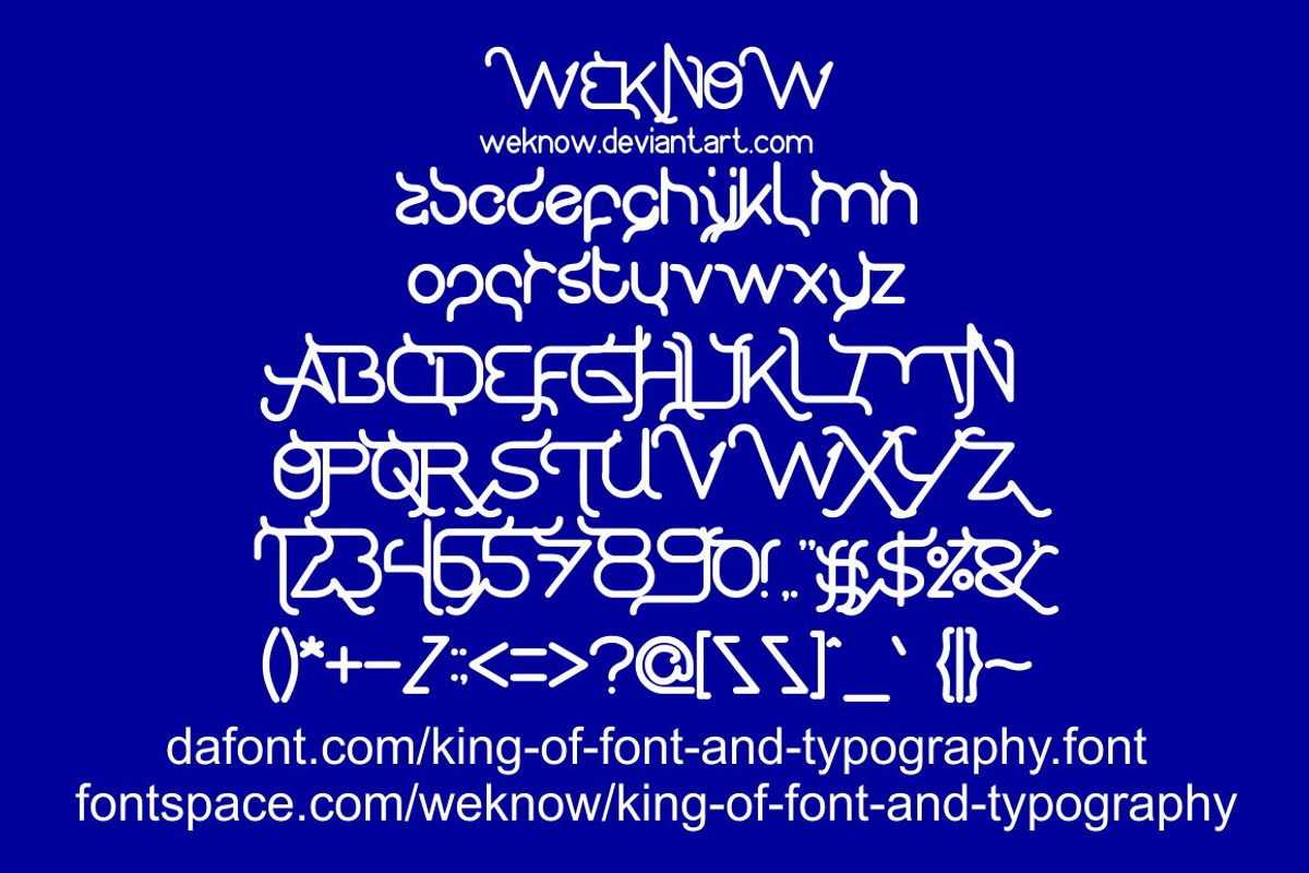 king of font and typography preview 2
