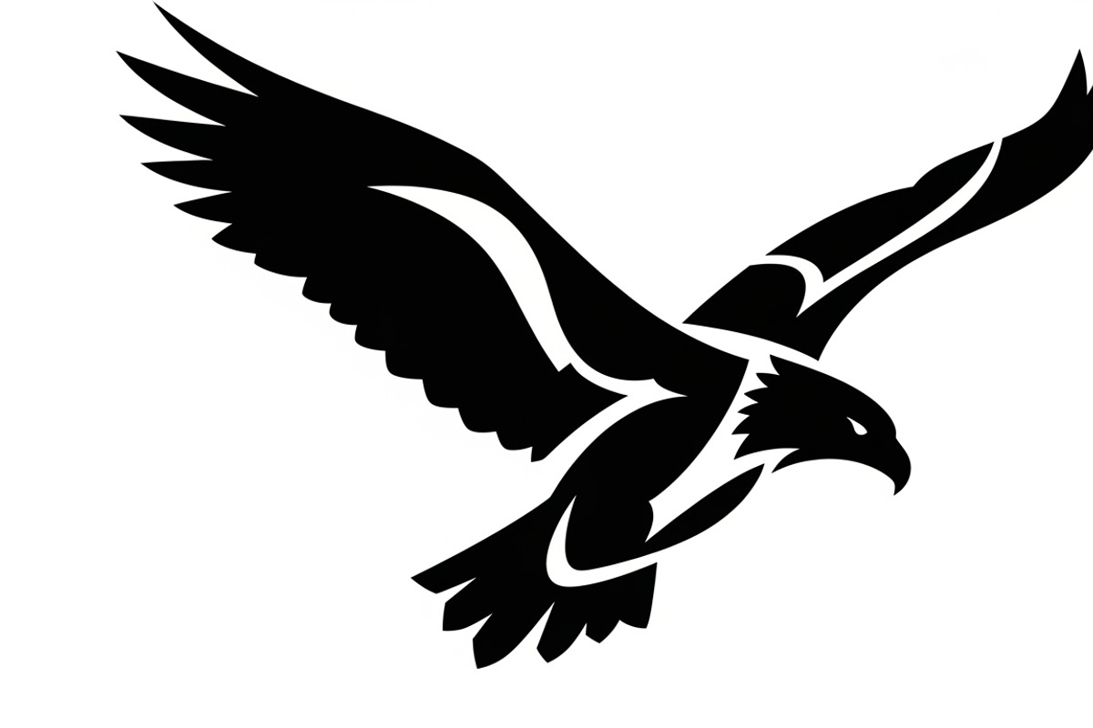 Powerful eagle flying wall art desig, an Illustration by Amazin_art (Photo 23 of 31)